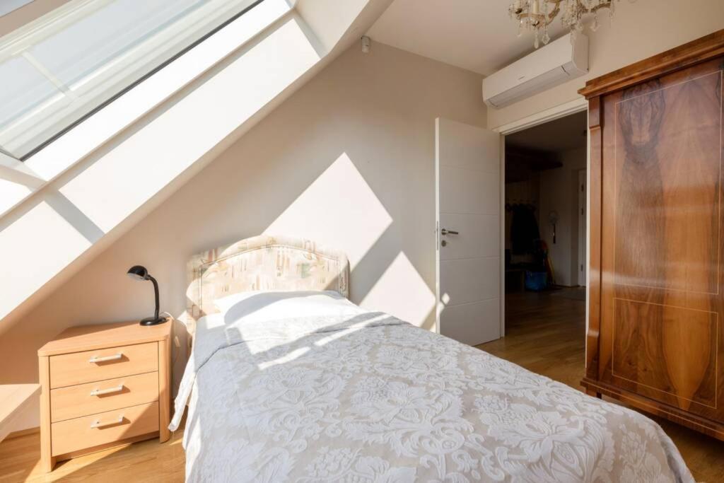Apartament Grosses Penthouse #12 Mit Terrasse Und Aussicht Wiedeń Zewnętrze zdjęcie