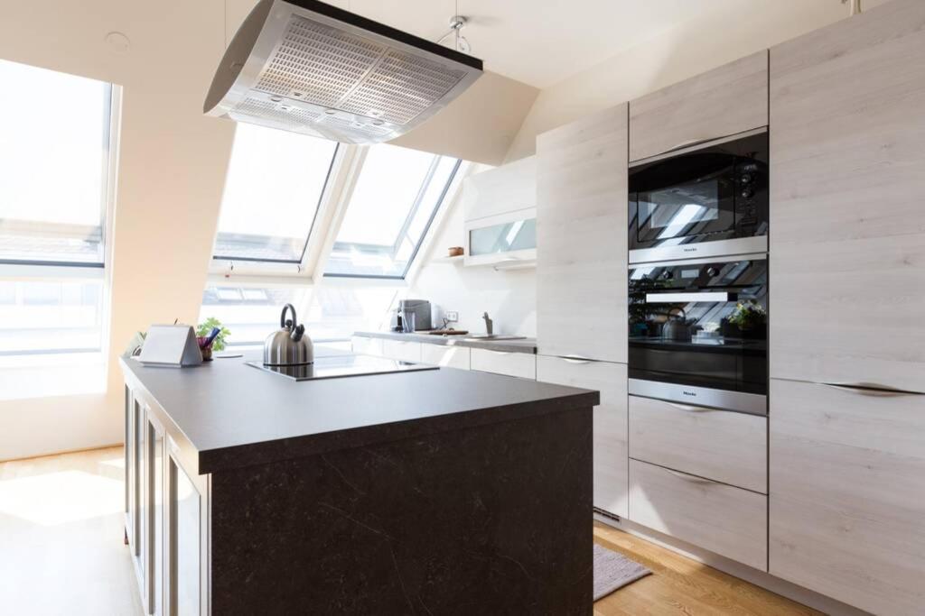 Apartament Grosses Penthouse #12 Mit Terrasse Und Aussicht Wiedeń Zewnętrze zdjęcie